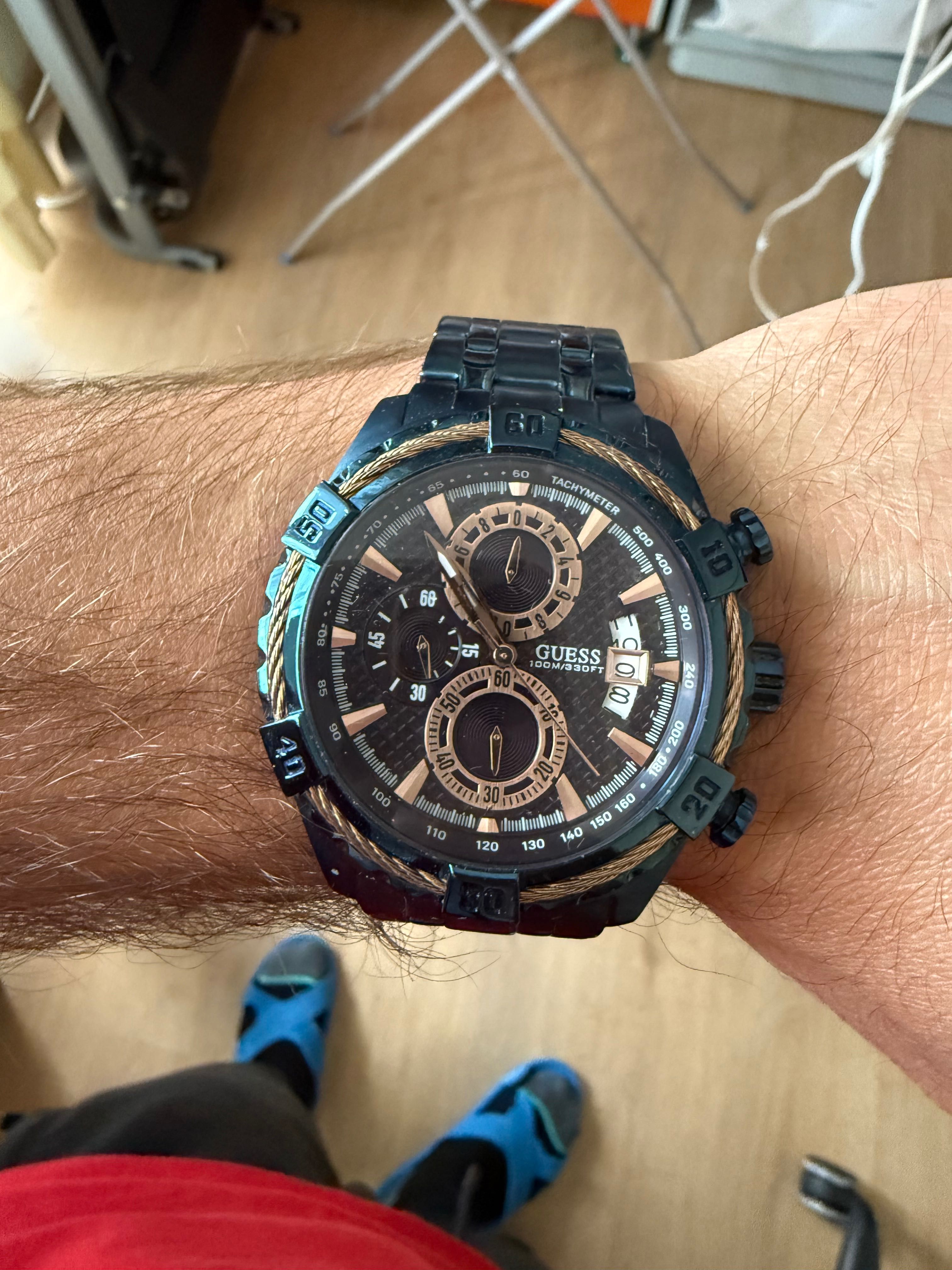 Часовник Guess W0522G3 Blue/Steel