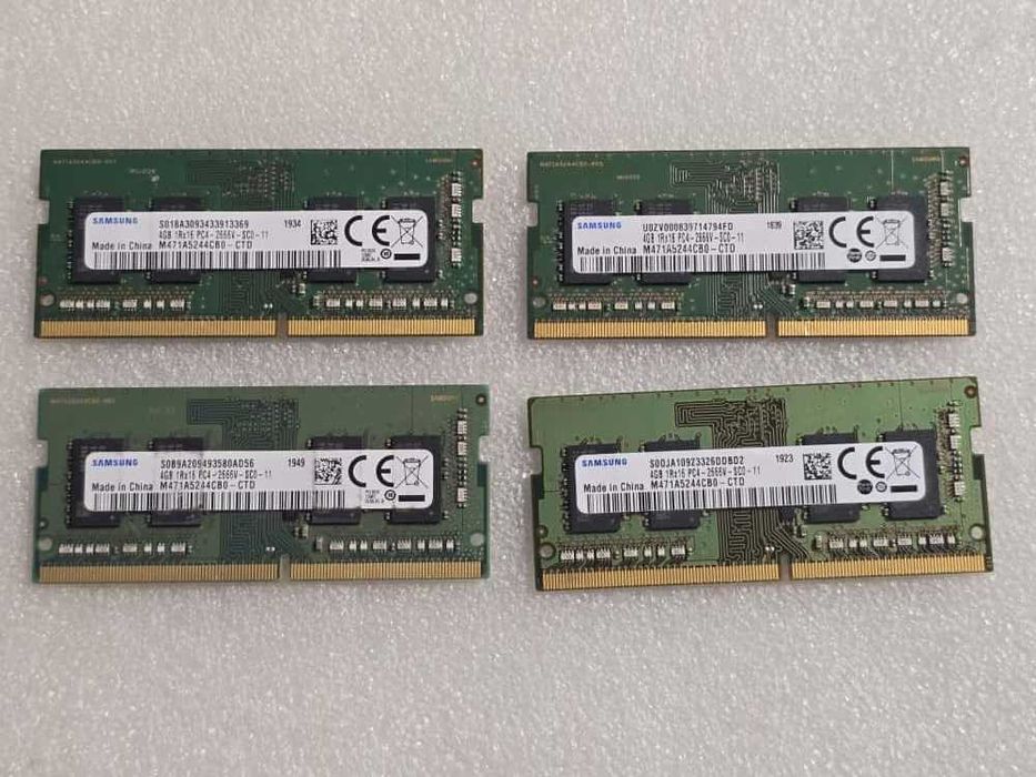 Memorie laptop Samsung, SO-DIMM, DDR4, 2666 MHz, 4GB, PC4-21300, 1.2V