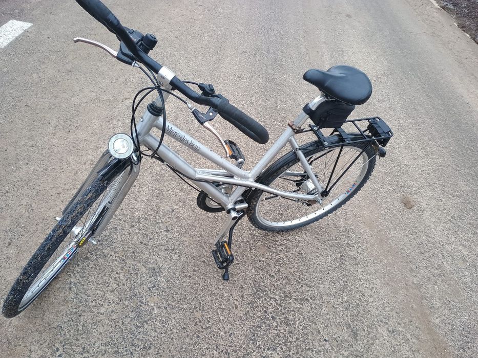 Bicicleta Mercedes din inport