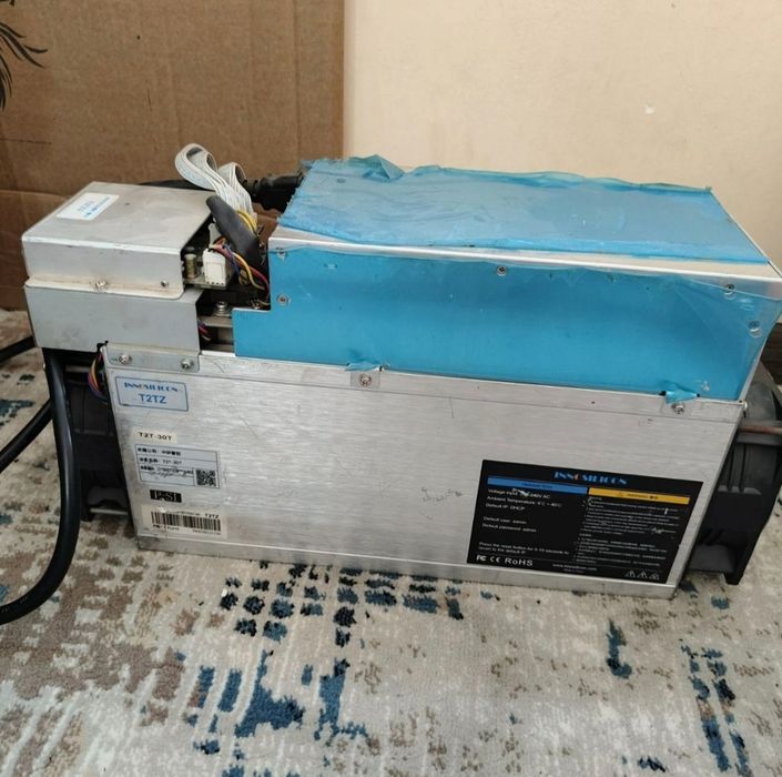 Asic innosilikon T2Tz 30/th 2200w holati ideal