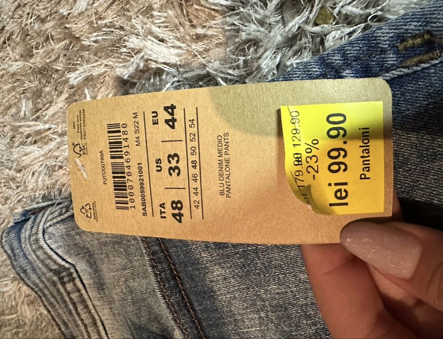 Blugi terranova noi cu etichetă