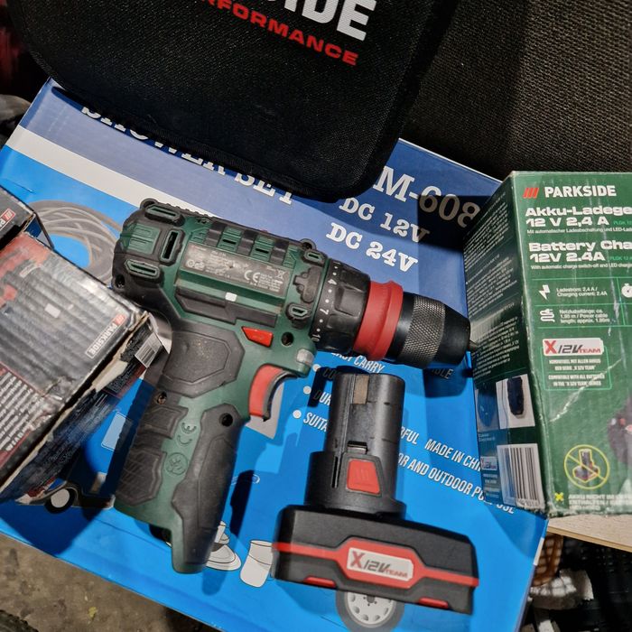 Parkside 12v 20v suflanta aer cald pistol impact performance smart