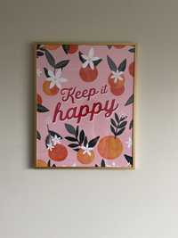 Poster “Keep it happy”