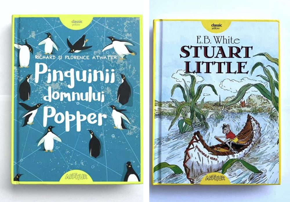 Cartea Pinguinii domnului Popper / Cartea Stuart Little de E.B. White