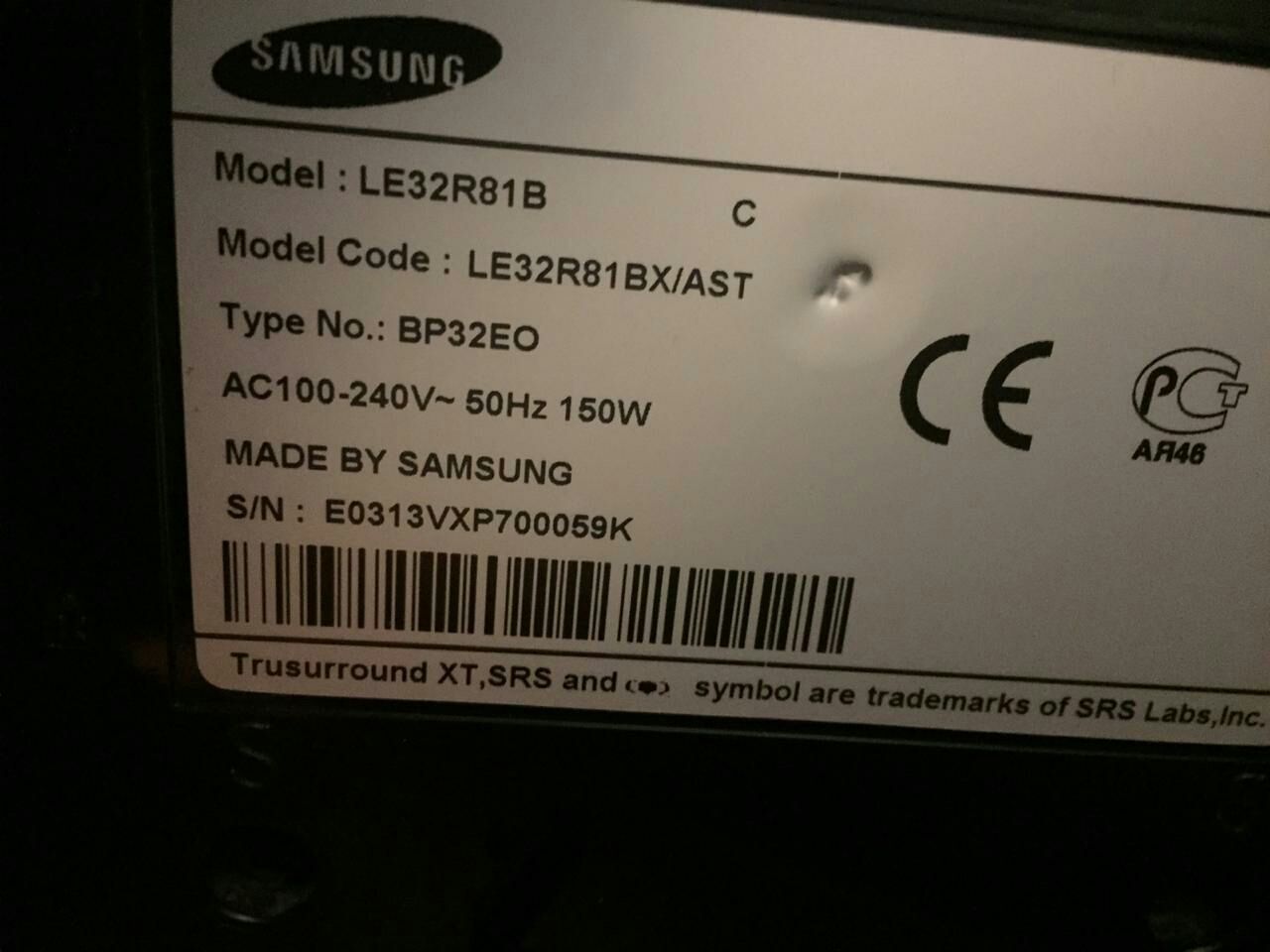 Продам телевизор Samsung, 81 см.
