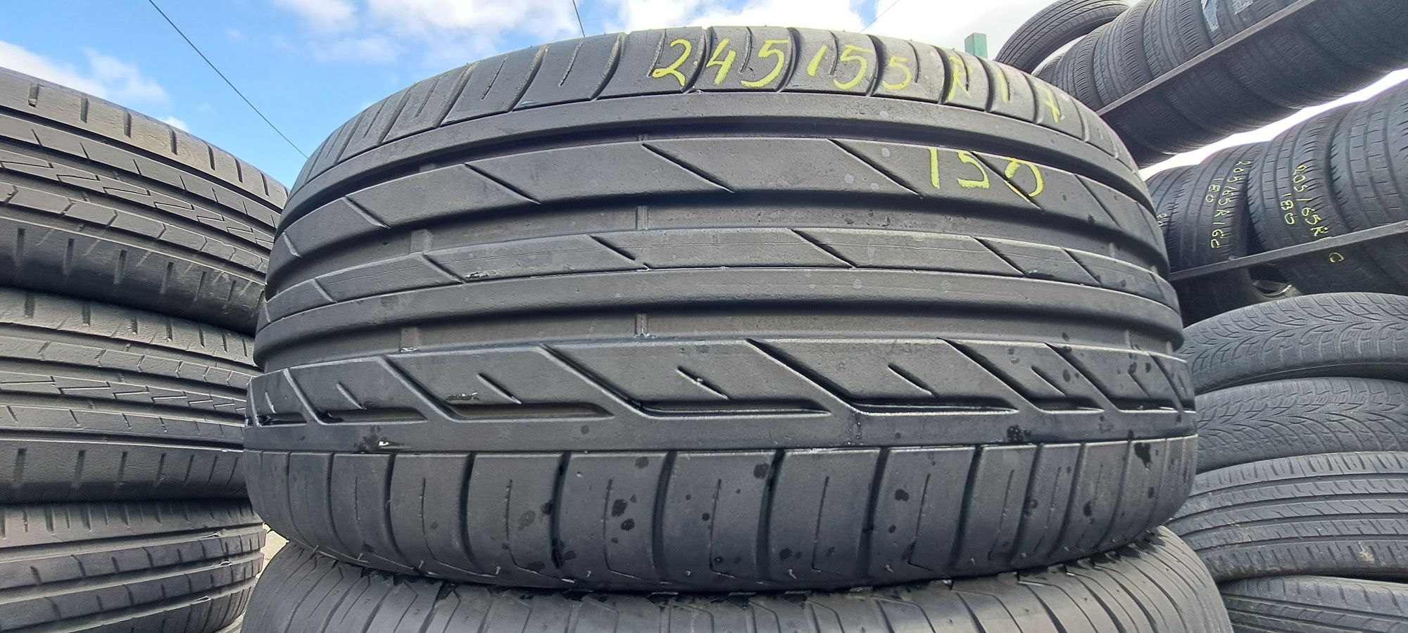 2 anvelope vara 245/55r17 Bridgestone Montaj Gratuit