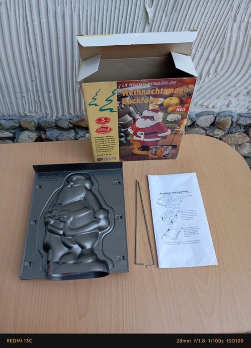 Форма за печене на сладкиш Дядо Коледа