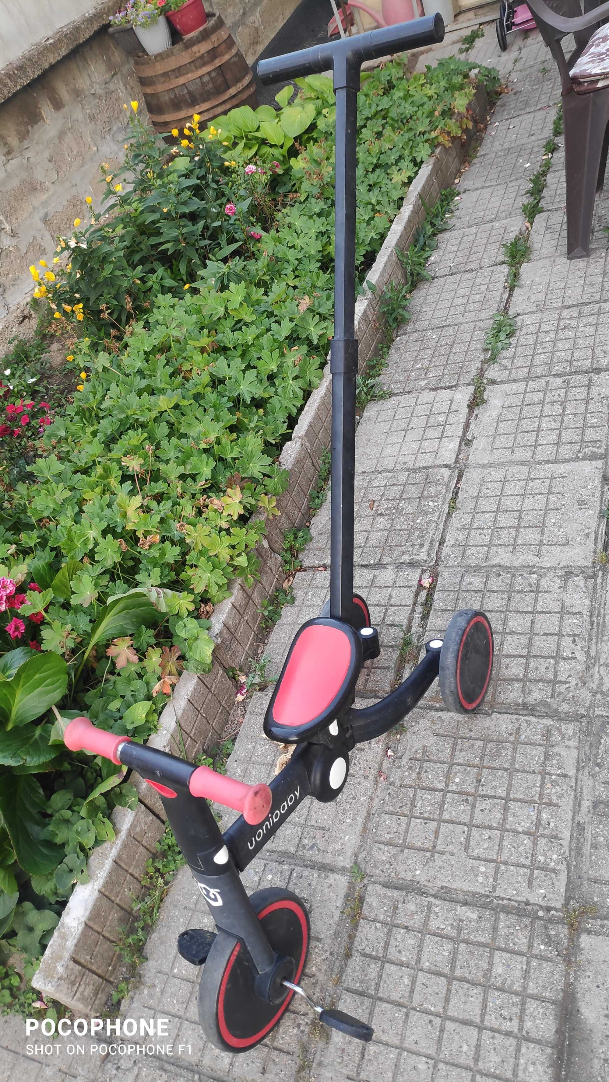 Триколка 4 в 1 Uonibaby