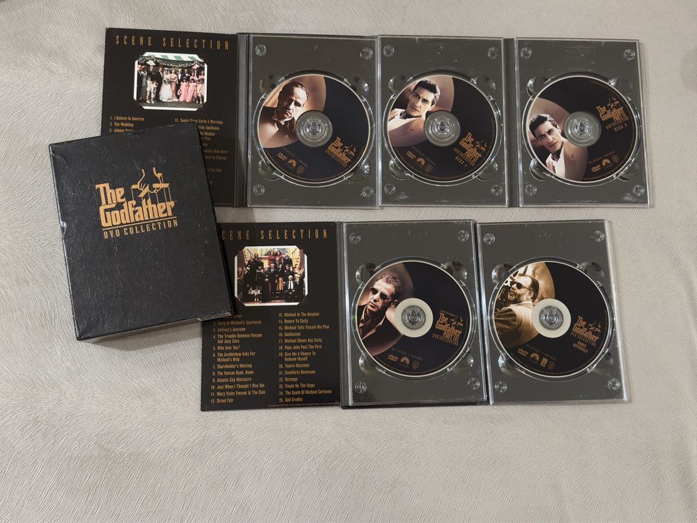 Godfather trilogy DVD | Кръстникът трилогия DVD