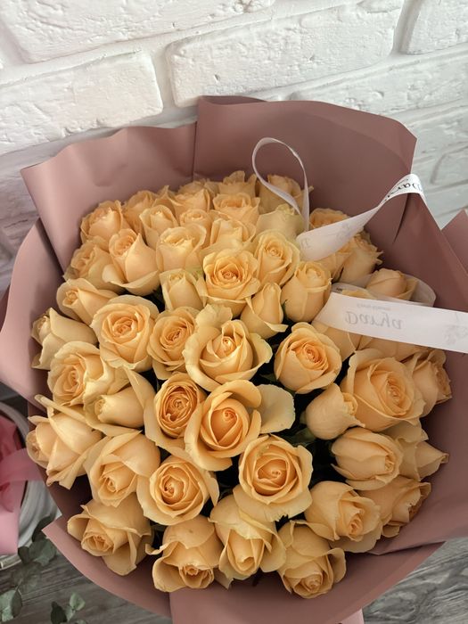 Цветы роза свежий