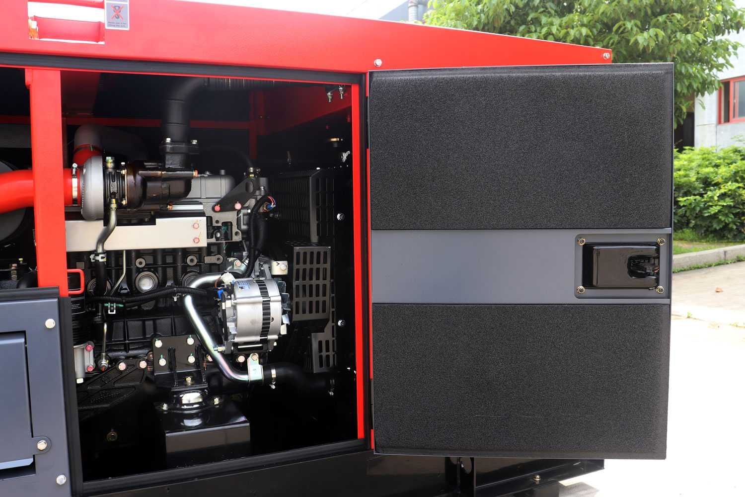 41 KVA / 33 KW  тихи ТРИФАЗНИ  Генератори с Дизелов двигател ISUZU