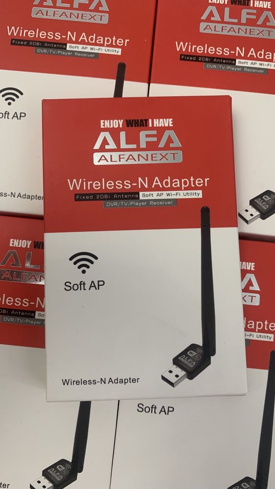 WiFi адаптер USB Wrieless-N Adapter с антенной вай фай/вайфай