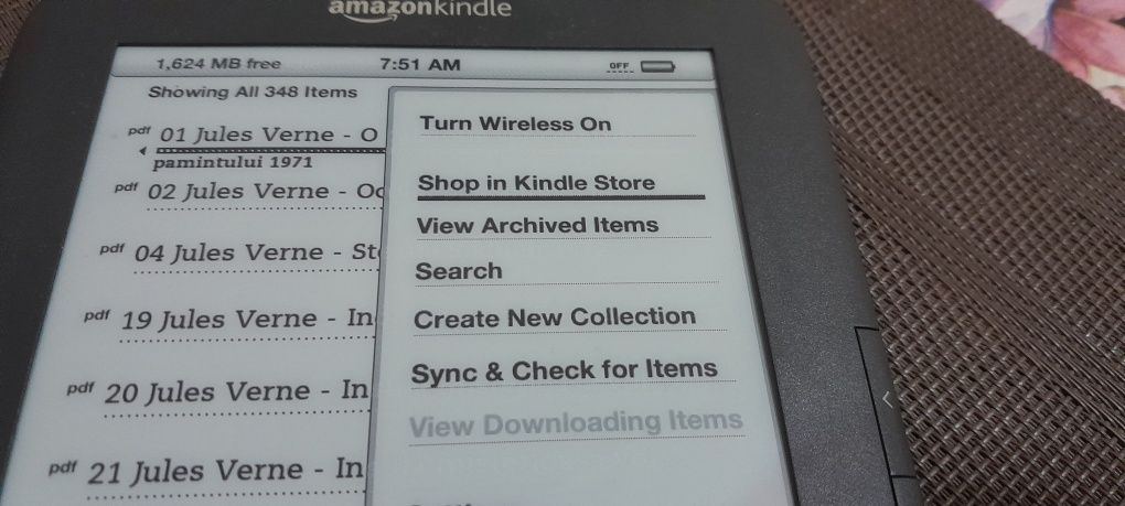 Amazon Kindle - Ebook reader