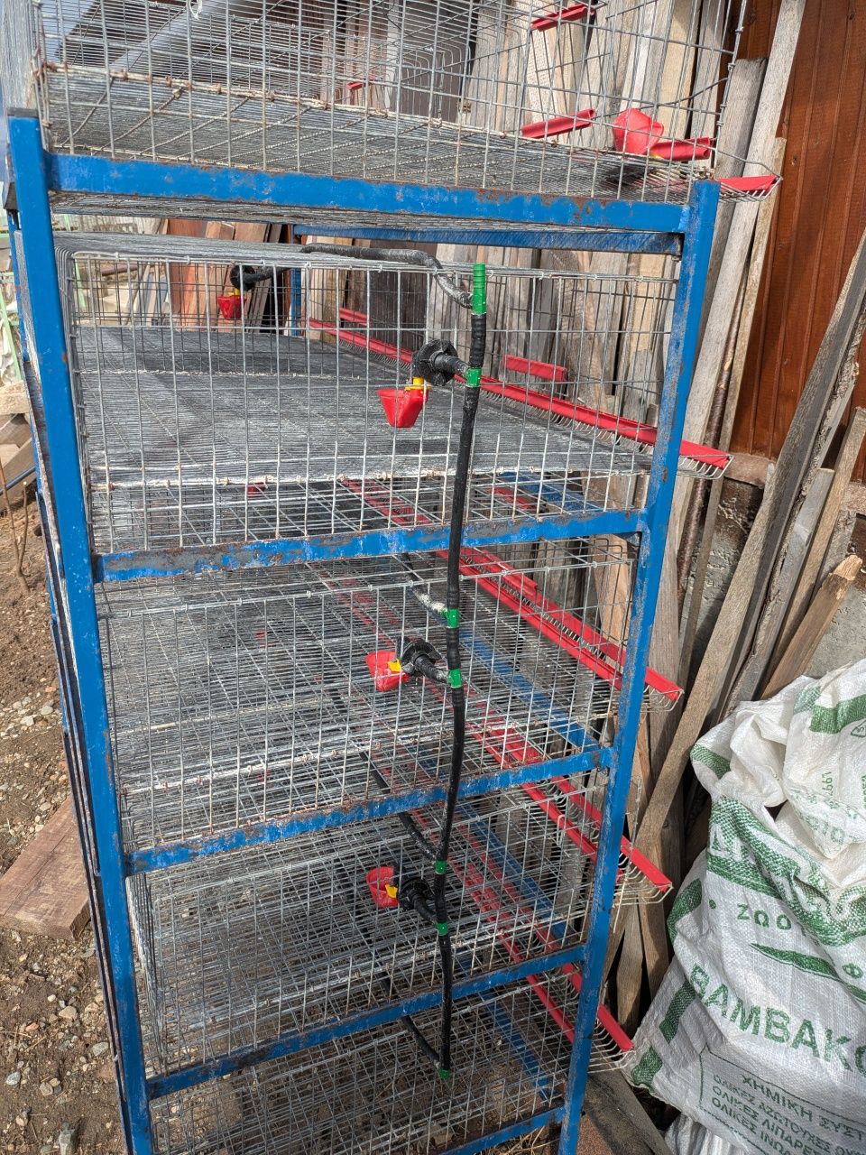 Rastel complet accesorizat prepelițe