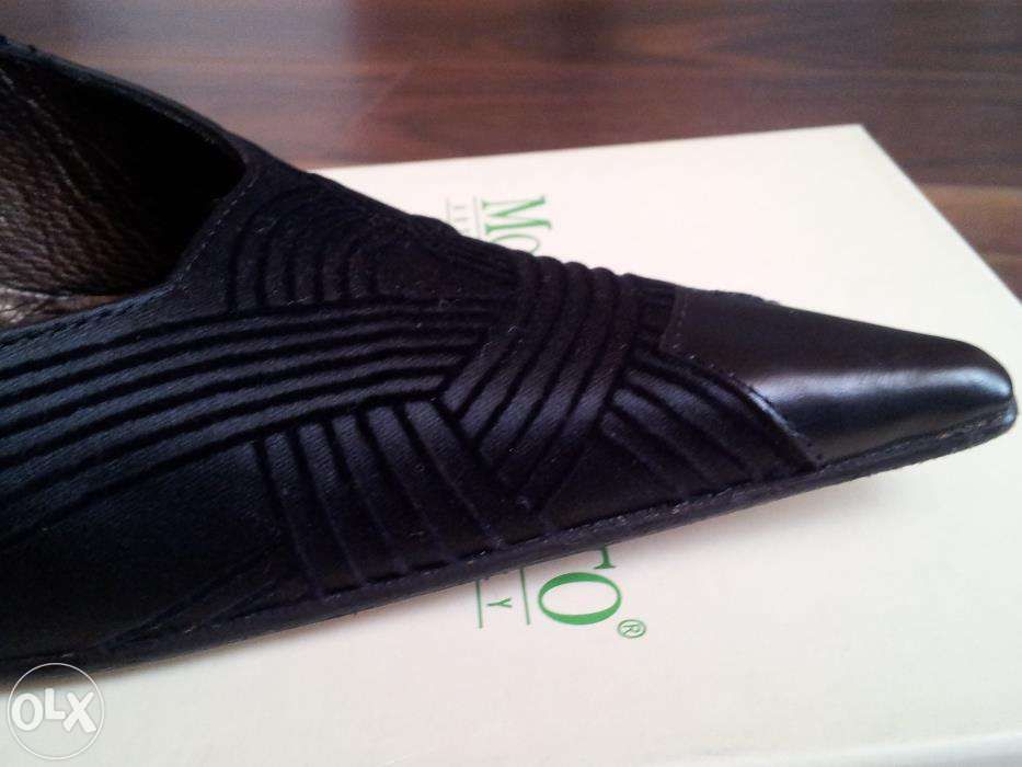 Moda di Fausto Pantof negru (deosebit)