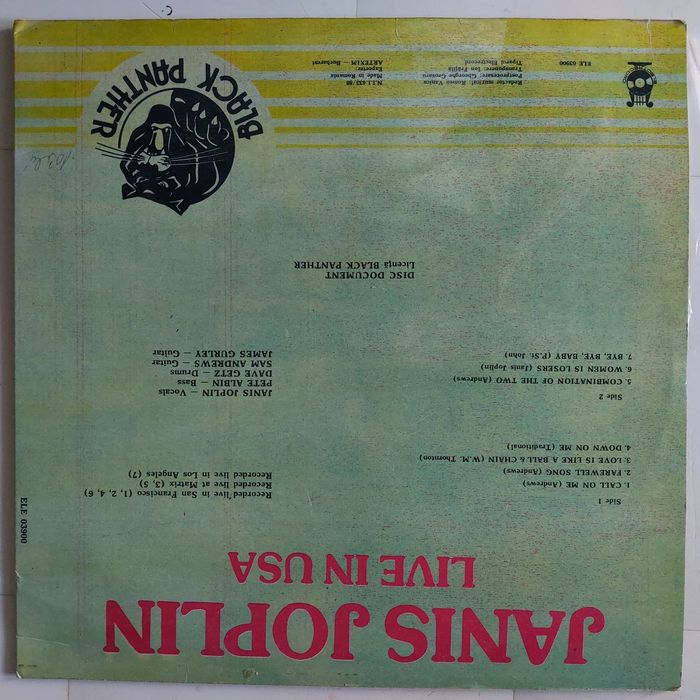 Janis Joplin vinil