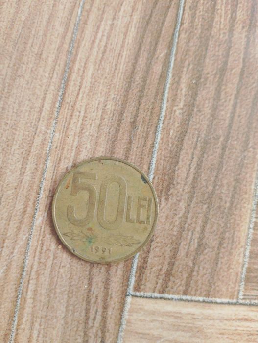 Moneda cu Alexandru Ion Cuza din anul 1991