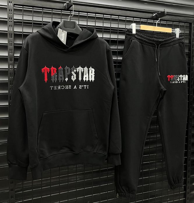 Ново! Trapstar Shooters / Corteiz Tracksuit Мъжки Екипи Анцузи