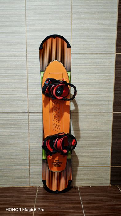Placa snowboard 120 Nitro -legaturi -boots