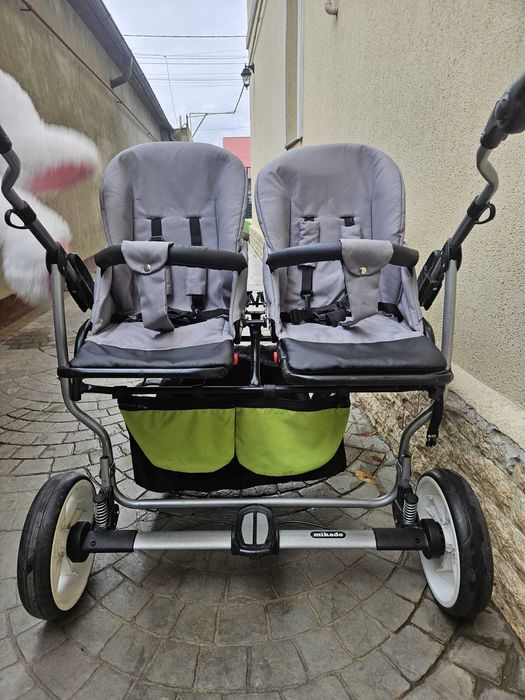 Carut gemeni 3 in 1 Mikado