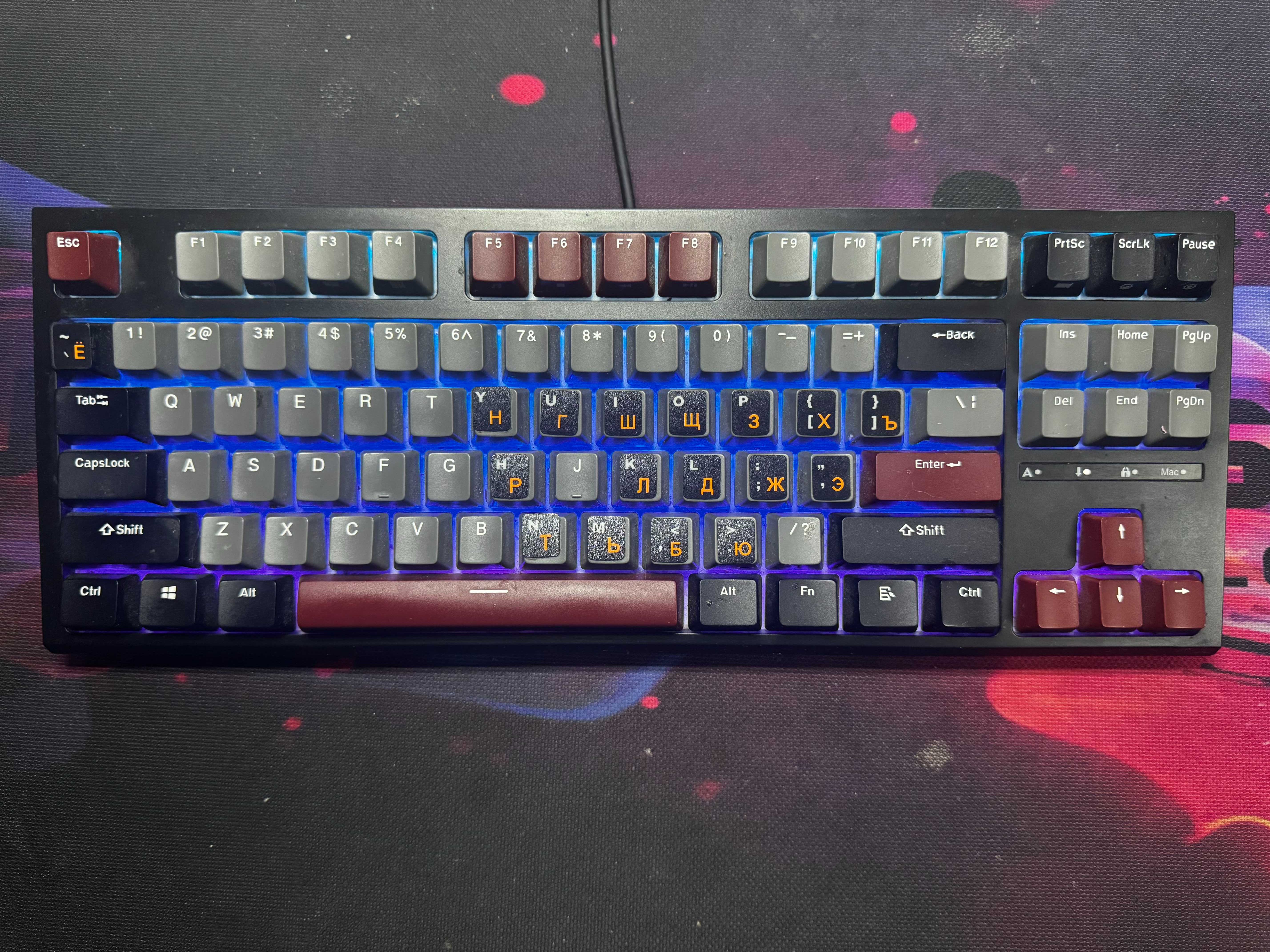 Механическая клавиатура и мышь Logitech G102 LIGHTSYNC Black!