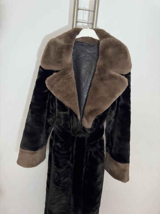 Haina de blana stil palton nurca europeana