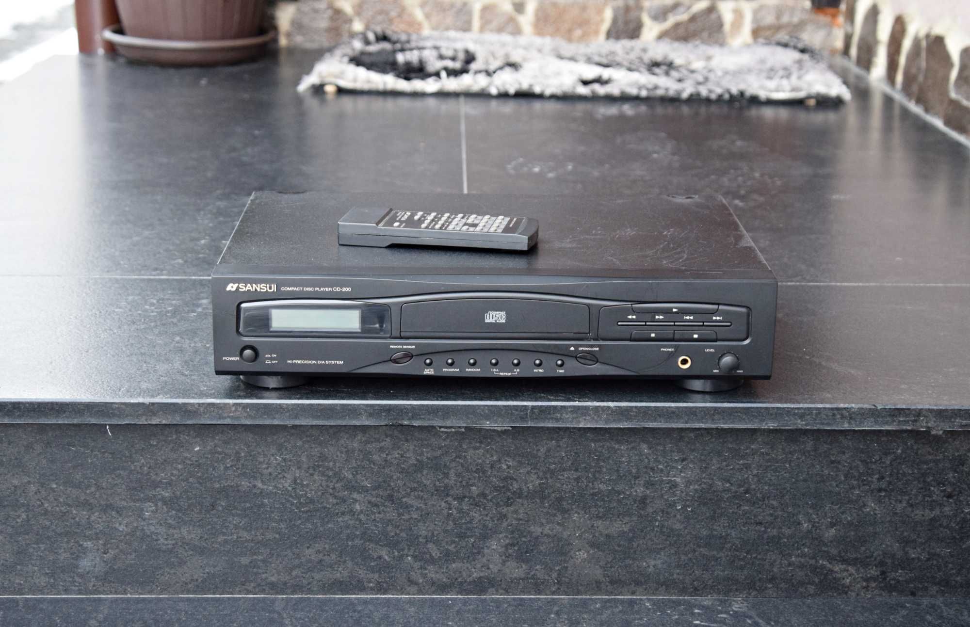 CD Player Sansui CD-200, cu telecomanda