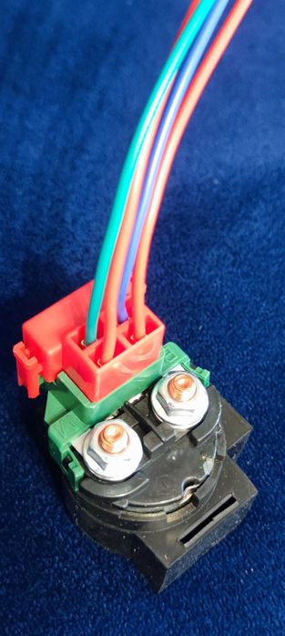 Releu pornire șî Mufa releu pornire ATV CF Moto 400 450 520 --- 1000