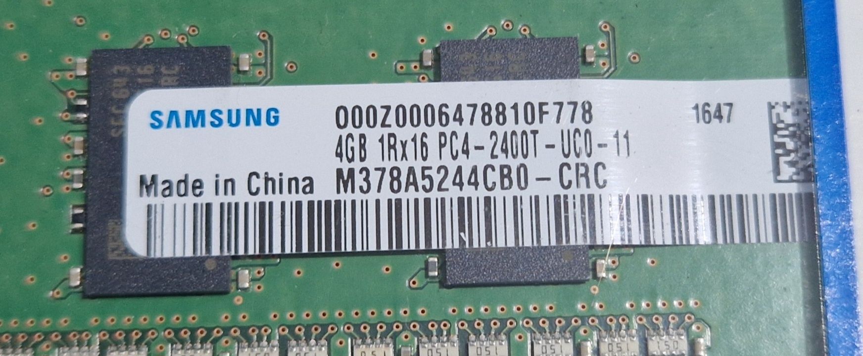 Оперативная память DDR4 4gb