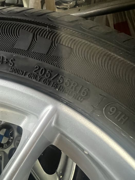 Jante BMW 205/55 R16 ,prinderi 5x120