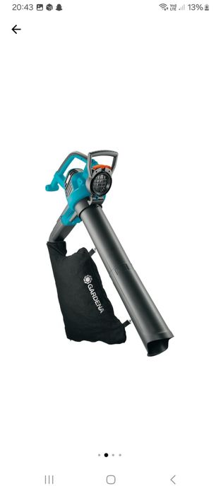 Suflanta și Aspirator cu Tocător Gardena