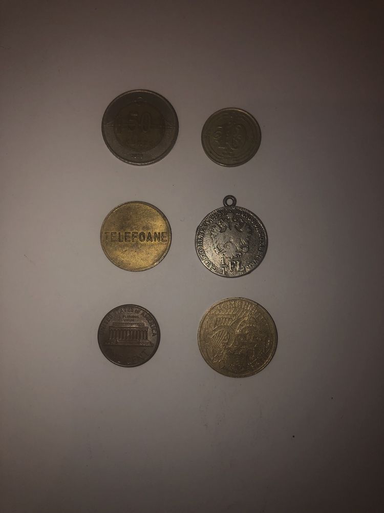 Lot monezi rare euro/lei/kurus