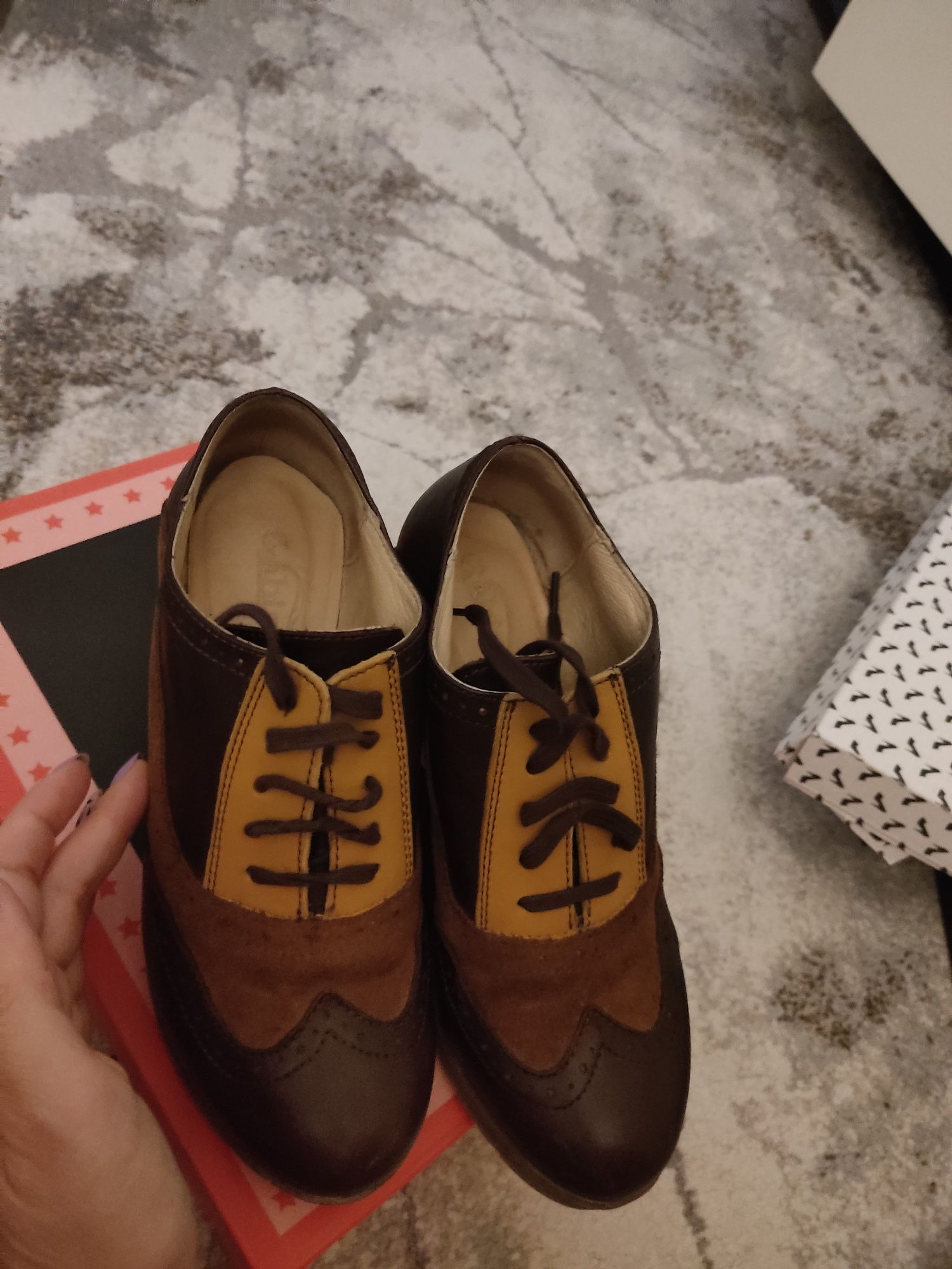 Дамски обувки Gabina естествена кожа