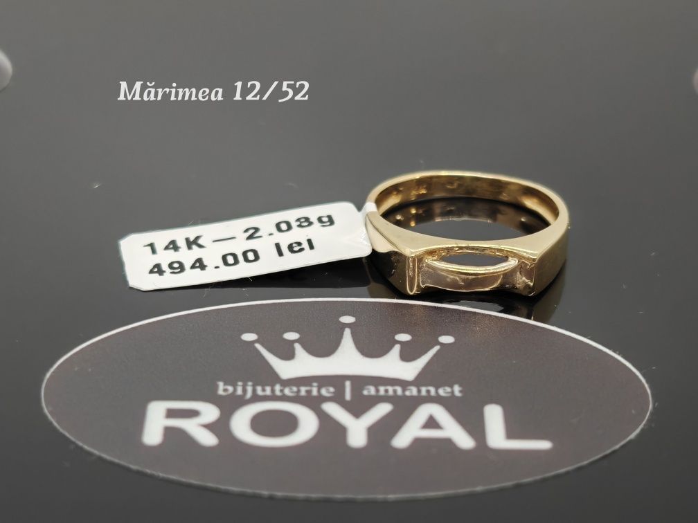 Bijuteria Royal: Inel aur 14k/2.03 gr