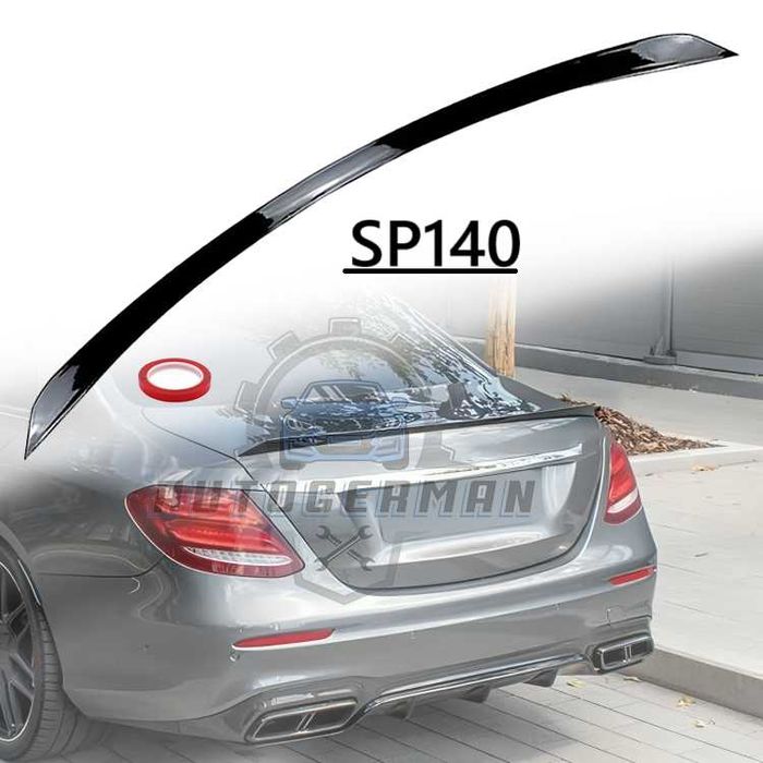 Mercedes W205 спойлер C63S за багажник черен гланц (14-19) spoiler lip