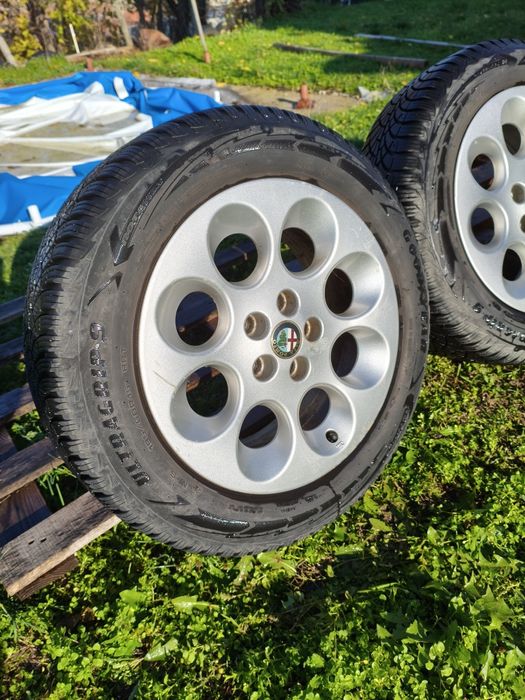 Джанти със зимни гуми за Алфа