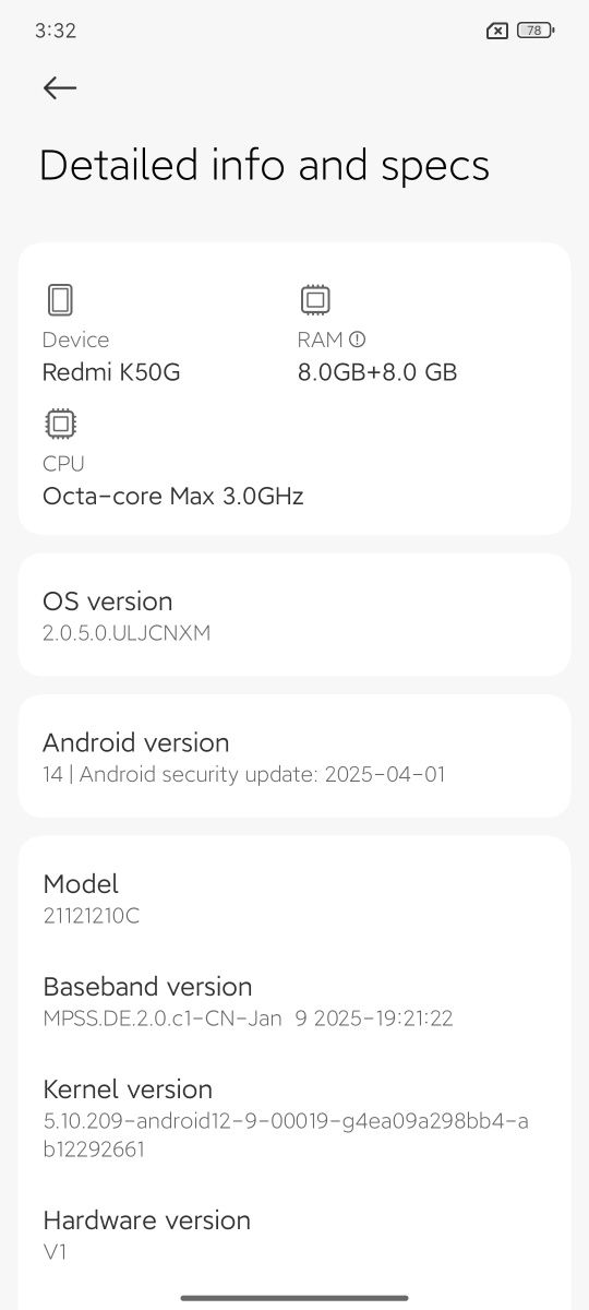 Redmi K50 Gaming 5G