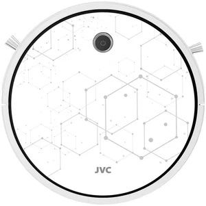 Робот - пылесос JVC 2 в 1 сухая и влажная уборка, 4 режима, турбо щетк