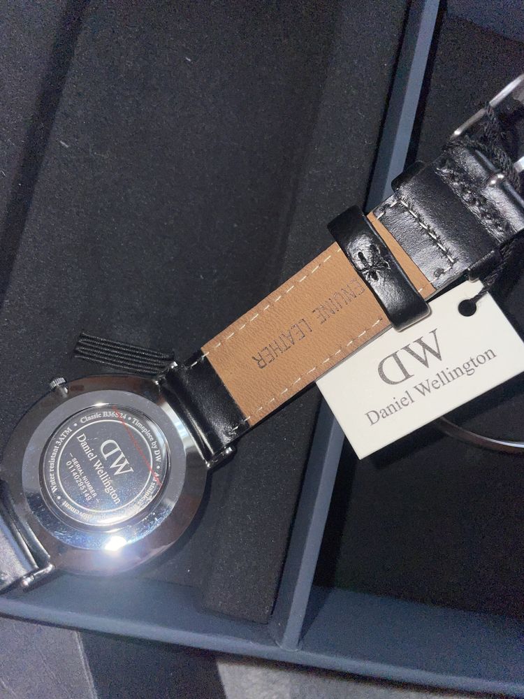 Ceas Daniel Wellington Nou + Brățară din argint