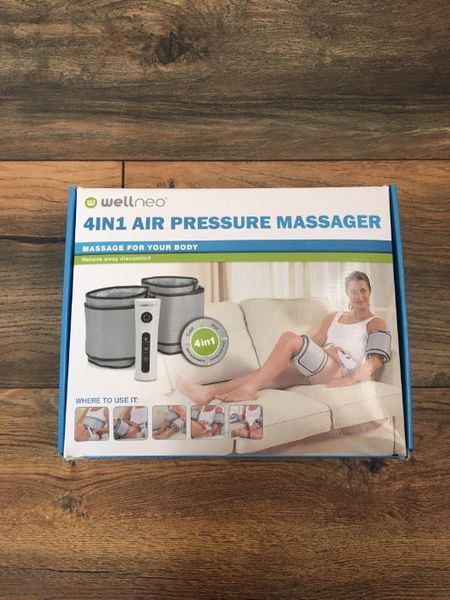 Уелнео 4в1 Еър Терапи Про-WELLNEO 4IN1 AIR PRESSURE MASSAGER-Уелнео 4