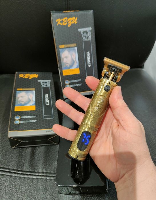 Mașină tuns ras bărbierit contur barba, Trimmer Portabil cu acumulator