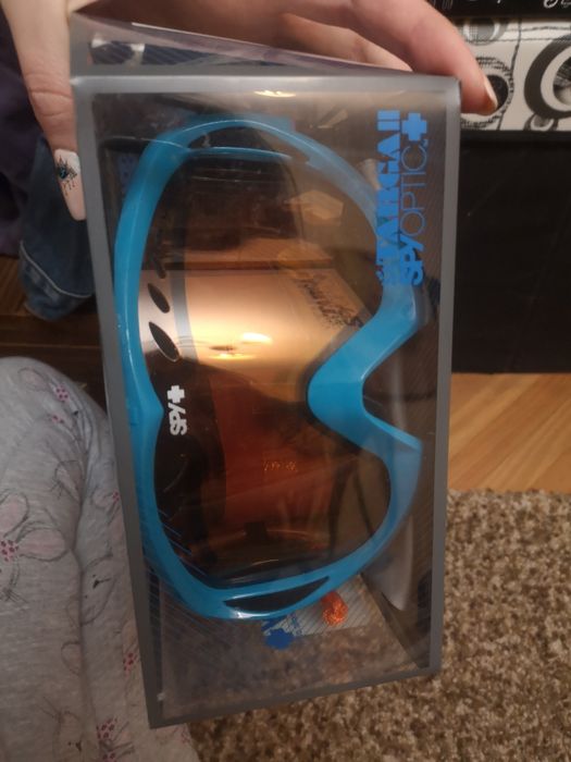 Очила за ски Spy +, грейка и ръкавици