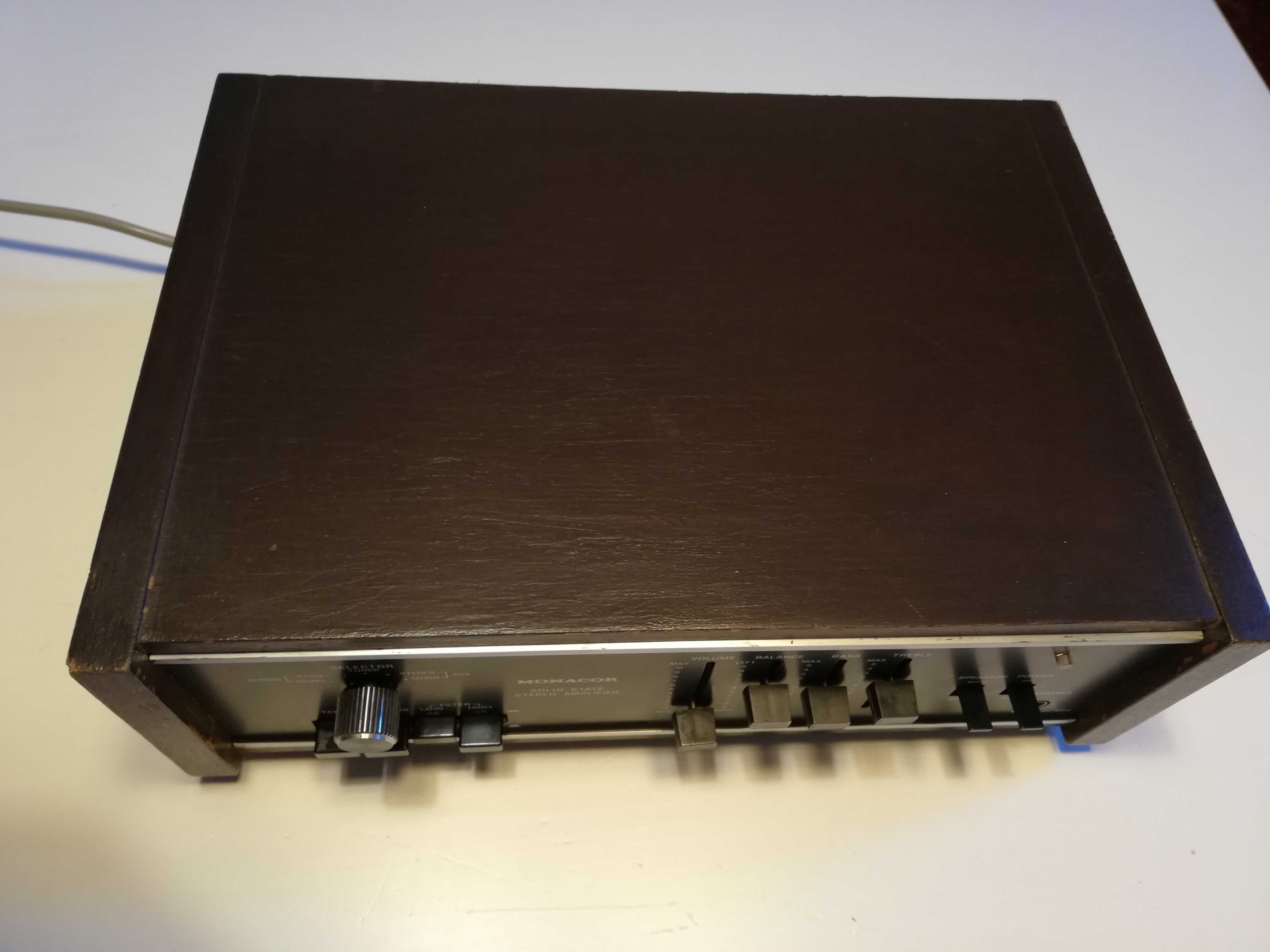 Amplificator MONACOR model SA-600 -Vintage/Solid State/Impecabil/JAPAN