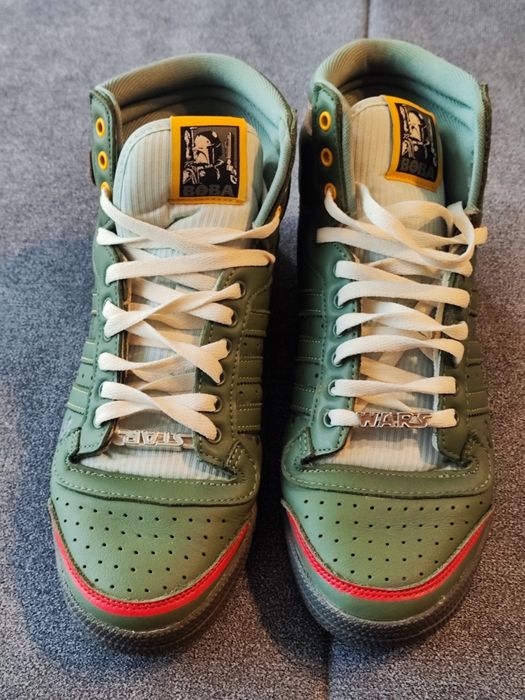 Обувки кецове Adidas Top Ten Hi Star Wars Boba Fett