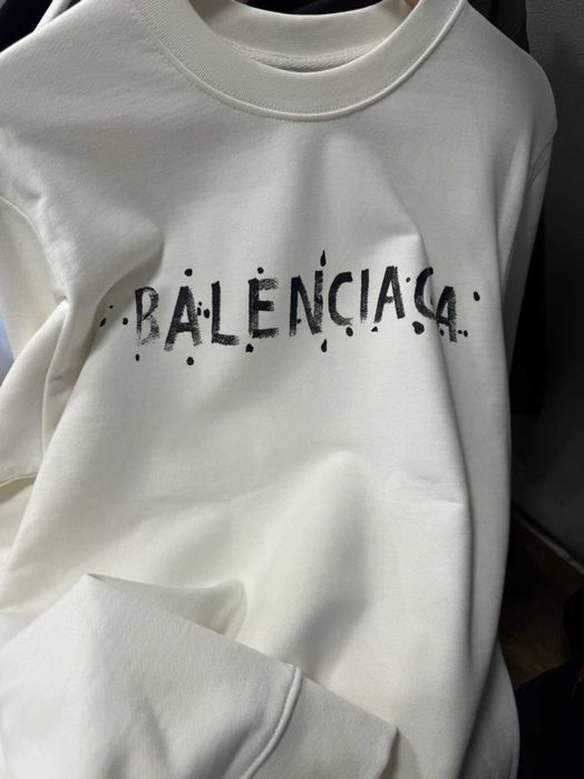 Bluza hanorac fara gluga balenciaga