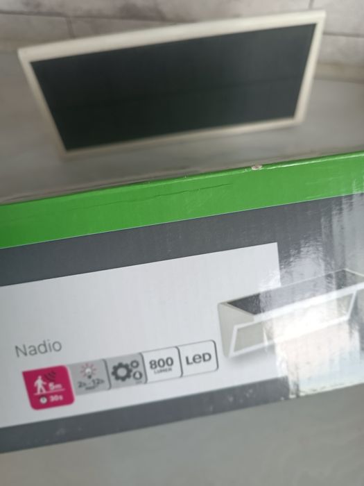 Lampă solară terase scări  curți garaje