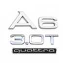 SET embleme AUDI - A6 / 3.0T / Quattro - emblema sticker stema sigla