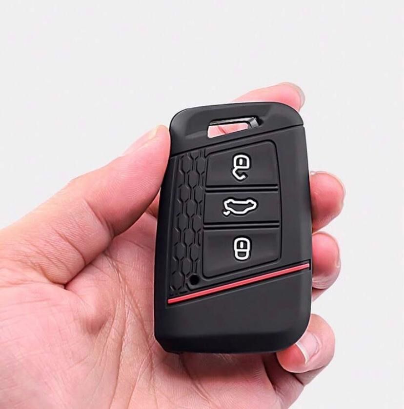 Силиконов калъф за Автоключ с 3бутона! Audi|VW/Seat Последни 2 бройки