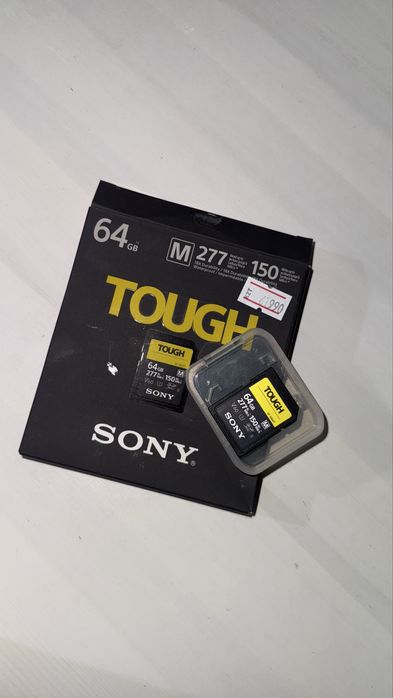 Карта памяти Sony Tough SF-M64T — 64GB