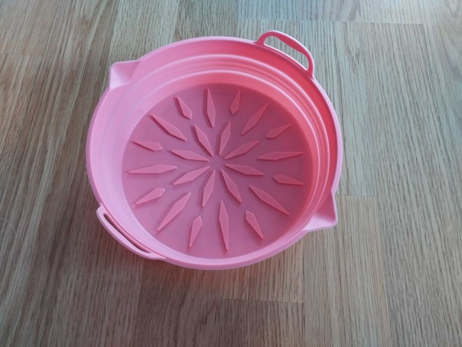 Нова силиконова тавичка за еър фрайър, сгъваема